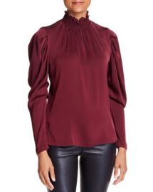 Kobi Halperin Anderson Silk-Blend Puff-Sleeve Blouse Women - Bloomingdale s at Bloomingdales