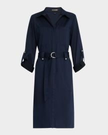 Kobi Halperin Caryss Belted A-Line Shirtdress at Neiman Marcus