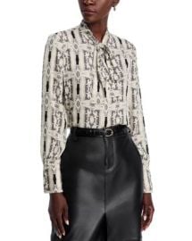 Kobi Halperin Gisela Silk Blend Blouse Bloomingdales at Bloomingdales