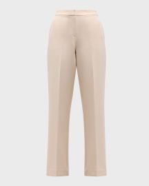 Kobi Halperin Karla Mid-Rise Straight-Leg Pants at Neiman Marcus