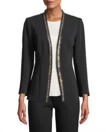 Kobi Halperin Ken Studded Blazer Jacket at Neiman Marcus