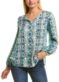 Kobi Halperin Lapenna Blouse at  Womens Clothing store at Amazon