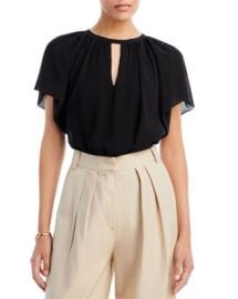 Kobi Halperin Lisa Keyhole Blouse Bloomingdales at Bloomingdales