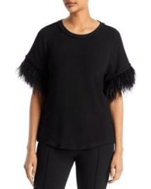 Kobi Halperin Miley Feather Trim Top Bloomingdales at Bloomingdales