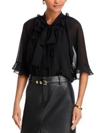 Kobi Halperin Monaco Ruffled Blouse Bloomingdales at Bloomingdales