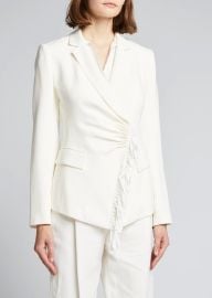 Kobi Halperin Morgan Fringe-Trim Jacket - at Bergdorf Goodman