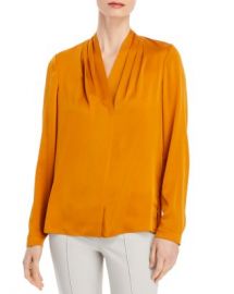 Kobi Halperin Nellie Silk-Blend Pleated Blouse - 100  Exclusive Women - Bloomingdale s at Bloomingdales