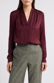 Kobi Halperin Nellie Stretch Silk Georgette Top at Nordstrom