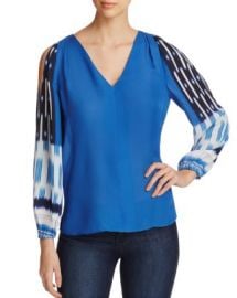 Kobi Halperin Sahara Silk Blouse at Bloomingdales