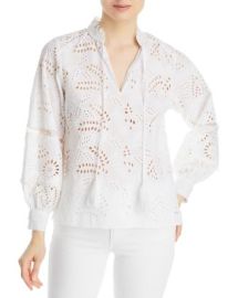 Kobi Halperin Winston Eyelet Blouse   Bloomingdales at Bloomingdales