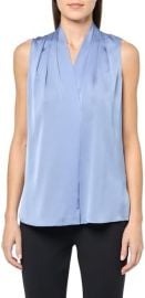 Kobi Halperin Women's Mila Blouse Black X-Large at Amazon