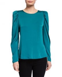 Kobi HalperinLois Long-Sleeve Silk Blouse at Neiman Marcus