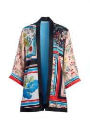 Koko Patchwork Printed Kimono at Alice + Olivia