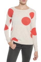 Kokun Large Polka Dot Sweater at Madison LA