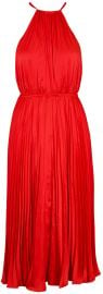 Kora Pleated Midi Dress MADISON at Madison