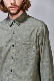 Koto Exploding Dots Linen Button-Down Shirt at Urban Outfitters