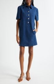 Koulis Short Sleeve Denim Shirtdress at Nordstrom Rack