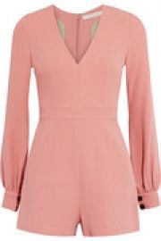 Kourtney crepe playsuit at The Outnet