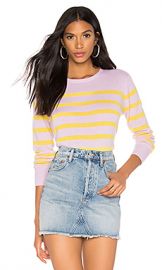 Kule The Skate Sweater in Pink  amp  Lemon from Revolve com at Revolve