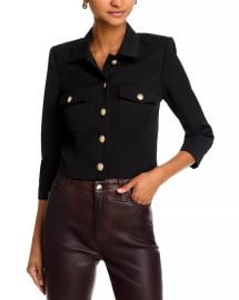 Kumi Crop Jacket & Ketra Baby Bootcut Pants at Bloomingdales