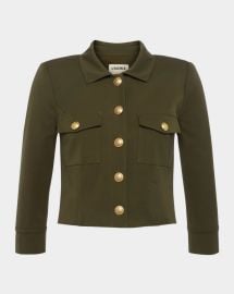 Kumi Cropped Fitted Jacket at Neiman Marcus