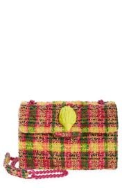 Kurt Geiger London Medium Kensington Tweed Bag in Yellow  at Nordstrom