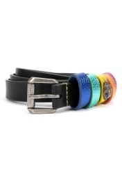 Kurt Geiger London Rainbow Keeper Leather Belt at Nordstrom