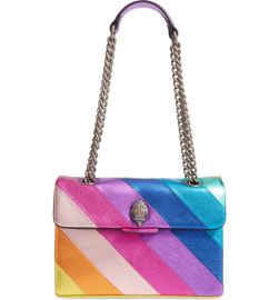 Kurt Geiger London Rainbow Shop Kensington Leather Crossbody Bag at Nordstrom