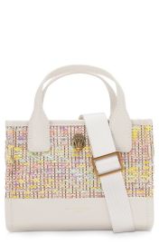 Kurt Geiger London XS Raffia Shapper Tote at Nordstrom