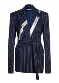 Kylie\\\'s pinstripe blazer at House of Holland