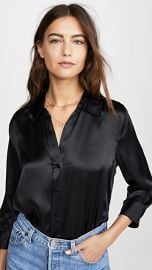 L  039 AGENCE Dani Crop Blouse at Shopbop