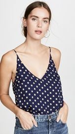 L  039 AGENCE Gabriella V Neck Tank at Shopbop