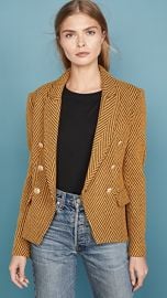 L  039 AGENCE Kenzie Double Breasted Blazer at Shopbop