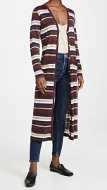 L  039 AGENCE Metallic Stripe Cardigan at Shopbop