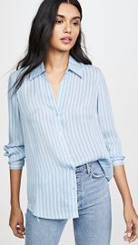 L  039 AGENCE Nina Long Sleeve Blouse at Shopbop