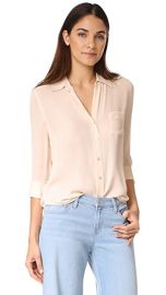 L  039 AGENCE Ryan 3 4 Sleeve Blouse at Shopbop