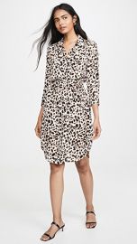 L  039 AGENCE Stella Short Shirt Dress at Shopbop