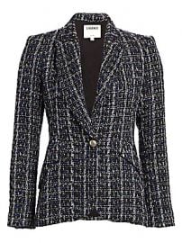 L  039 Agence - Camberlain Tweed Blazer at Saks Fifth Avenue