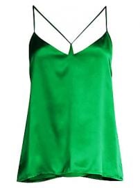 L  039 Agence - Kaylee Satin Racer Camisole at Saks Fifth Avenue