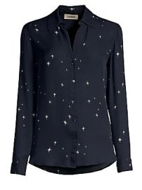 L  039 Agence - Nina Star-Print Blouse at Saks Fifth Avenue