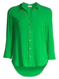 L  039 Agence - Ryan Three-Quarter Sleeve Blouse at Saks Fifth Avenue