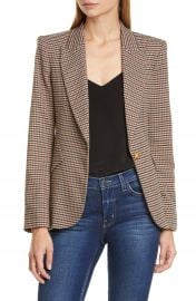 L  x27 AGENCE Chamberlain Houndstooth Blazer   Nordstrom at Nordstrom