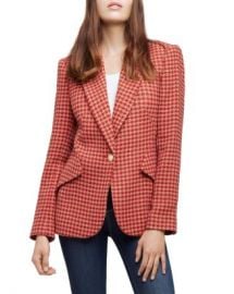 L  x27 AGENCE Chamberlain Houndstooth Blazer Women - Bloomingdale s at Bloomingdales