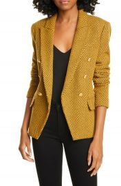 L  x27 AGENCE Kenzie Double Breasted Blazer   Nordstrom at Nordstrom