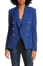 L  x27 AGENCE Kenzie Double Breasted Blazer   Nordstrom at Nordstrom