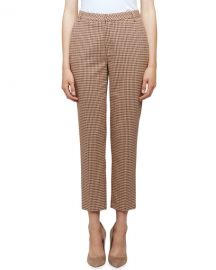 L  x27 Agence Ludivine Check Trousers at Neiman Marcus