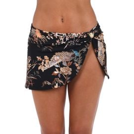 L\'AGENCE Coco Jungle Cover-Up Miniskirt at Nordstrom