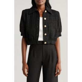 L\'AGENCE Cove Tweed Crop Jacket at Nordstrom