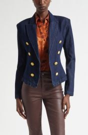 L\'AGENCE Emerson Structure Denim Jacket at Nordstrom