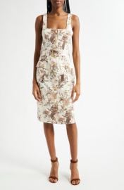 L\'AGENCE Idy Jungle Print Belted Dress at Nordstrom